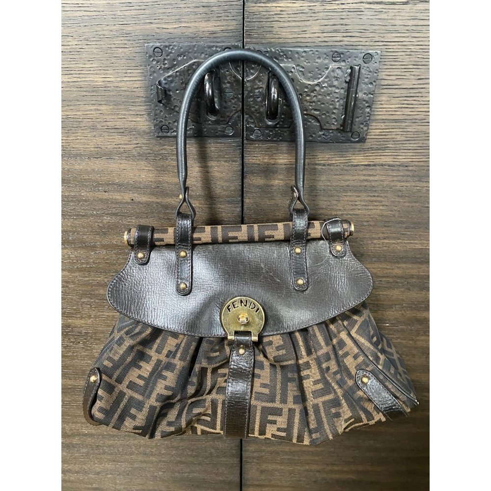 FENDI Zucca Magic Bag Tobacco